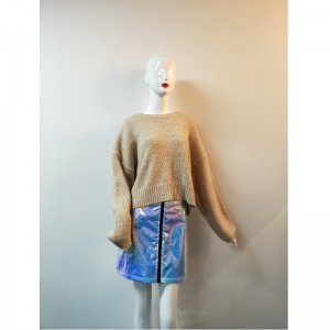 CREAM SWEATER RLWS0128F