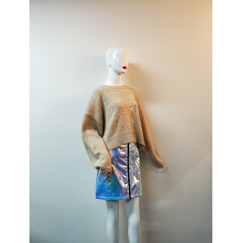 CREAM SWEATER RLWS0128F