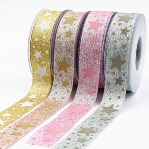 8 # Ribbon Grosgrain Clóbhuailte Clóbhuailte ar an mBród Faisin Chustaim