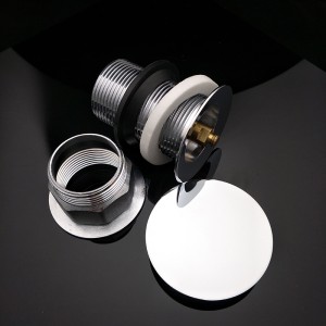 Téann sliver Chrome suas draein doirteal dramhaíola brú bun