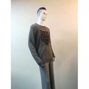 GRAY WOLF PRINT-PRINT RLMS0057F