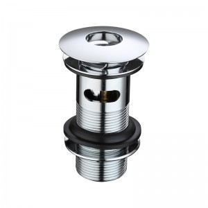 Dramhaíl chrome imfhálú 40mm suas