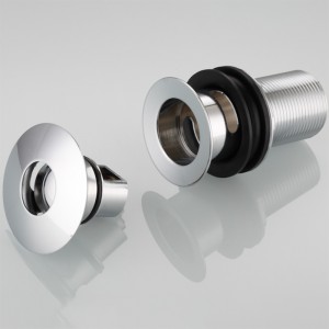 Dramhaíl chrome imfhálú 40mm suas