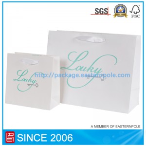 Mála páipéir ábhar athchúrsáilte le haghaidh éadaí