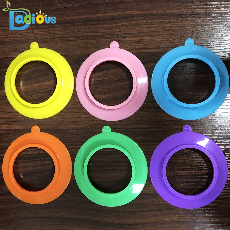 Grian Bia Silicone Sucker Súchán Silicone Saor in Aisce BPA le haghaidh Pláta Bambú Bowl Bambú Neamh-Duillín le Fáinne Súchán Fan Coimeádta