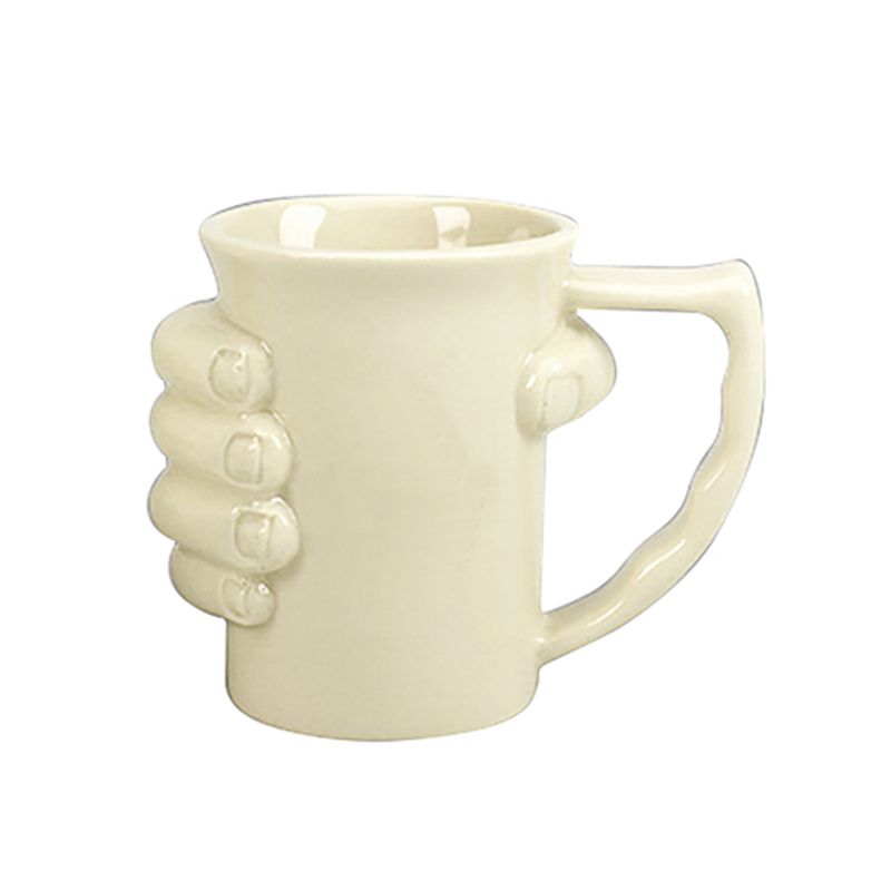 Mug criadóireachta múnlaithe 3D Bronntanais Chruthaitheacha do Chorn Caife Mug