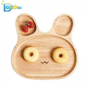 Uirlisí Beathú Linbh Miasa Linbh Pláta Pláta Lapadán Pláta Linbh Bambú Roinnte