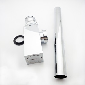 Gaiste buidéal doirteal buidéal práis chrome