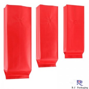 Hulgiäärne Gustset Valed Matte või gloss Aluminum foolium Coffee Bag 2500g 1000g