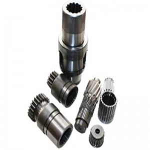 Suur raske sepistamisvarustus Pinion Shaft Gearbox Auto osad