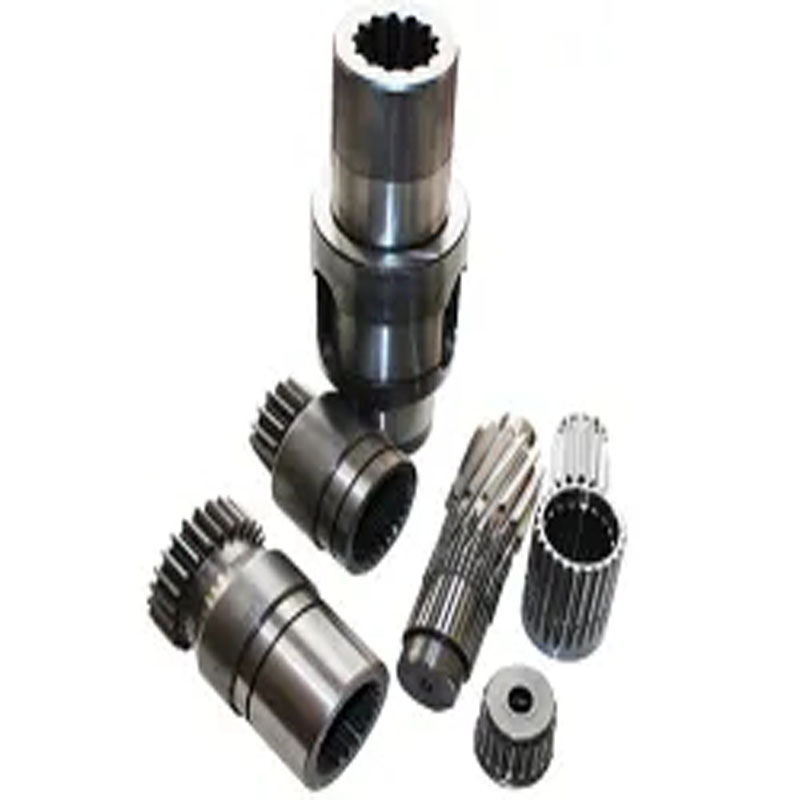 Suur raske sepistamisvarustus Pinion Shaft Gearbox Auto osad