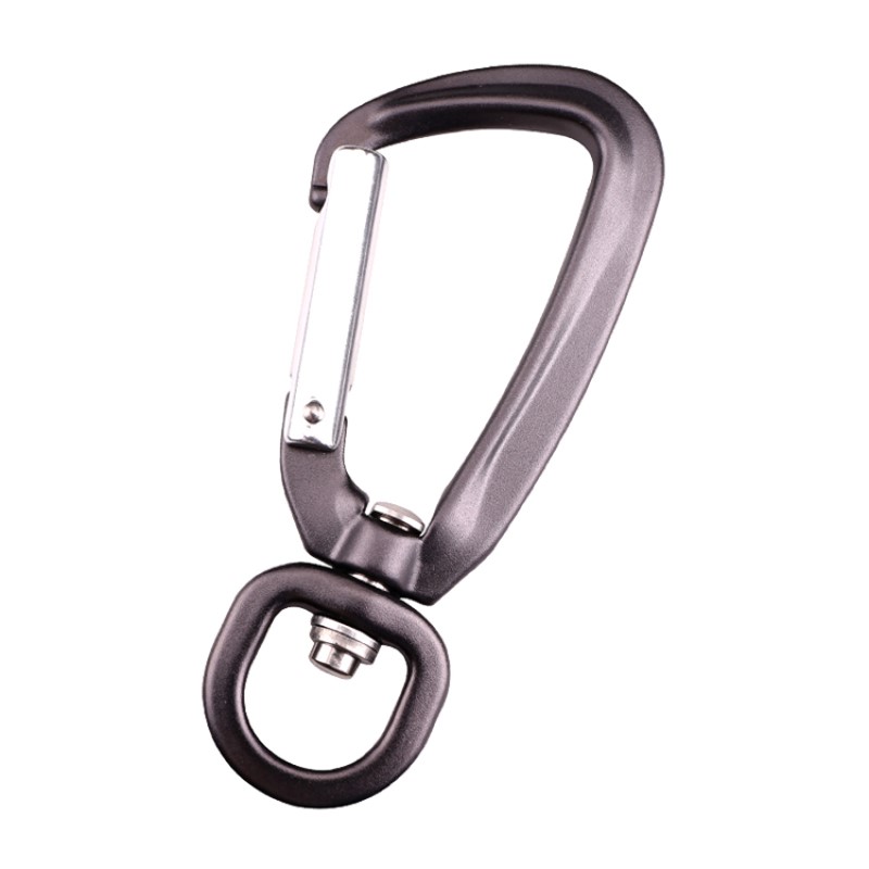 Hook Allamuigh dreapadóireachta campáil príomh-ghlasán sléibhteoireacht búcla carabiner ilfheidhmeach carabiner gairdín amuigh faoin aer trealamh tapaidh titim ghlas le hook eitlíocht madra madra cóimhiotal alúmanaim