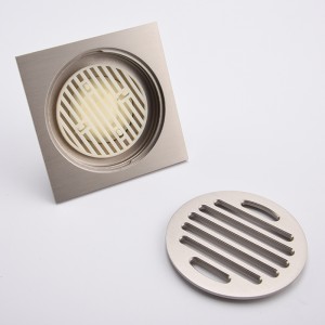 Seomra folctha cithfholcadh nua-aimseartha urlár gaiste draein