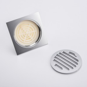 Cineálacha gaiste draein urláir an tseomra folctha