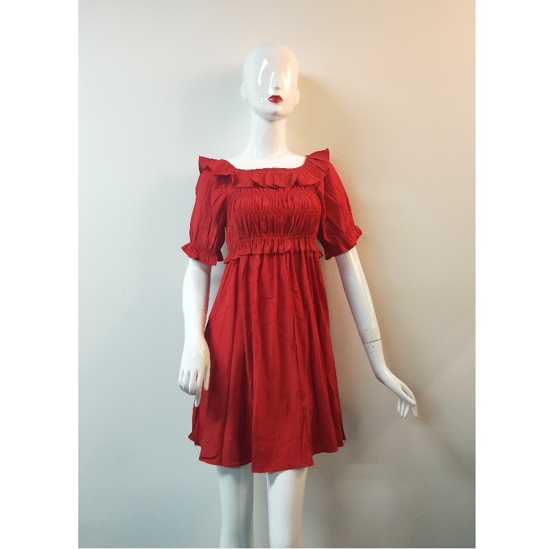 DRESS RED RED LEW TBWD0012M