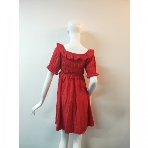 DRESS RED RED LEW TBWD0012M