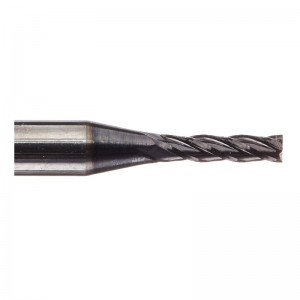 Trastomhas an Mhuilinn Charbide Soladach, AlTiN Brataithe, 4 Líonta, 1/16 \