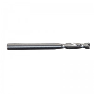 Préimh Deireadh Soladach Carbide End Mill, 2 Fliúit, 1/8