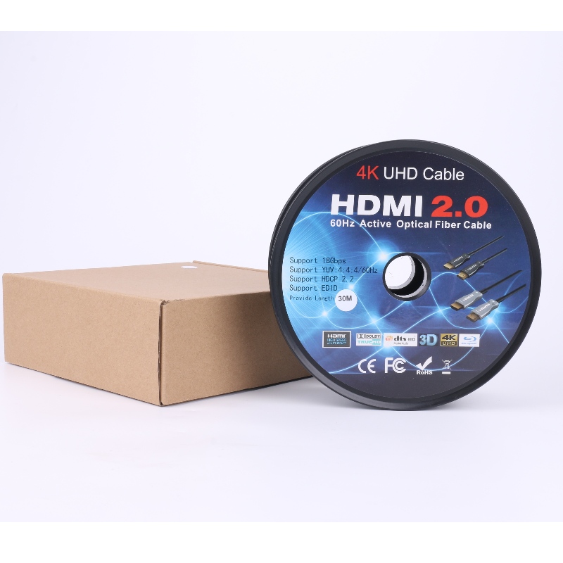 Feidhm ARC CÁBLA Snáithín HDMI (Tarchur Snáithín Optúil), Hibrid optúil leictreonaigh; Metal Shell, 4K