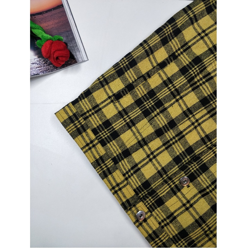 MEN'S YELLOW PLAID JACKET RLMJ0001