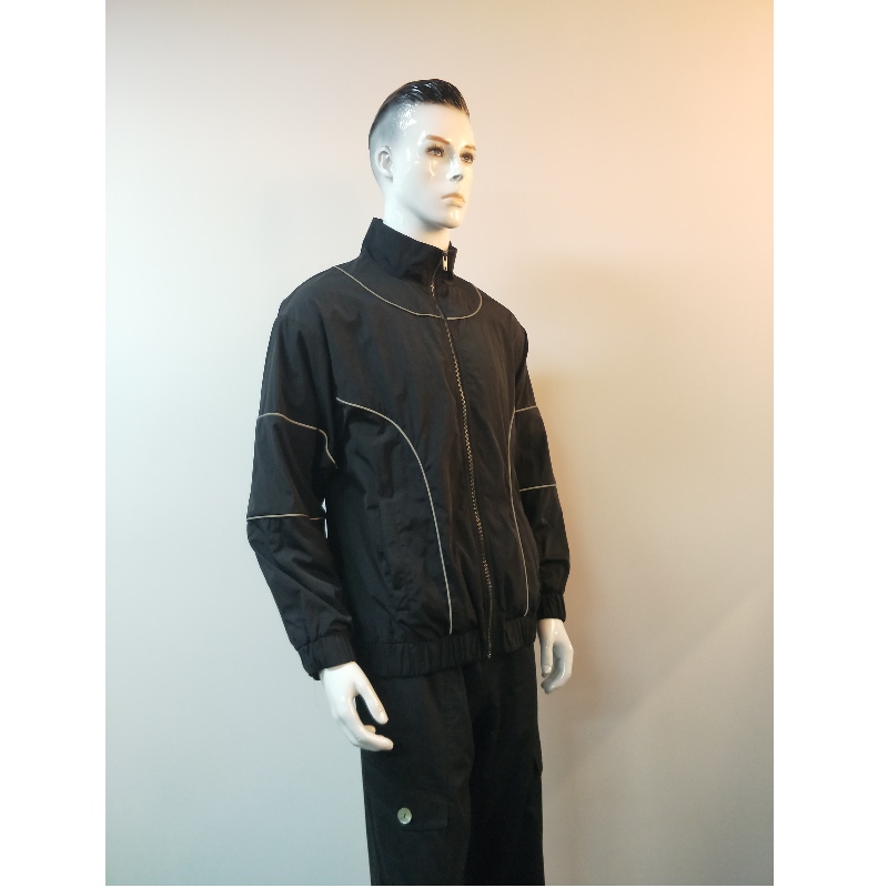 BLACK WINDBREAK DUINE JACKET RLMJ0003