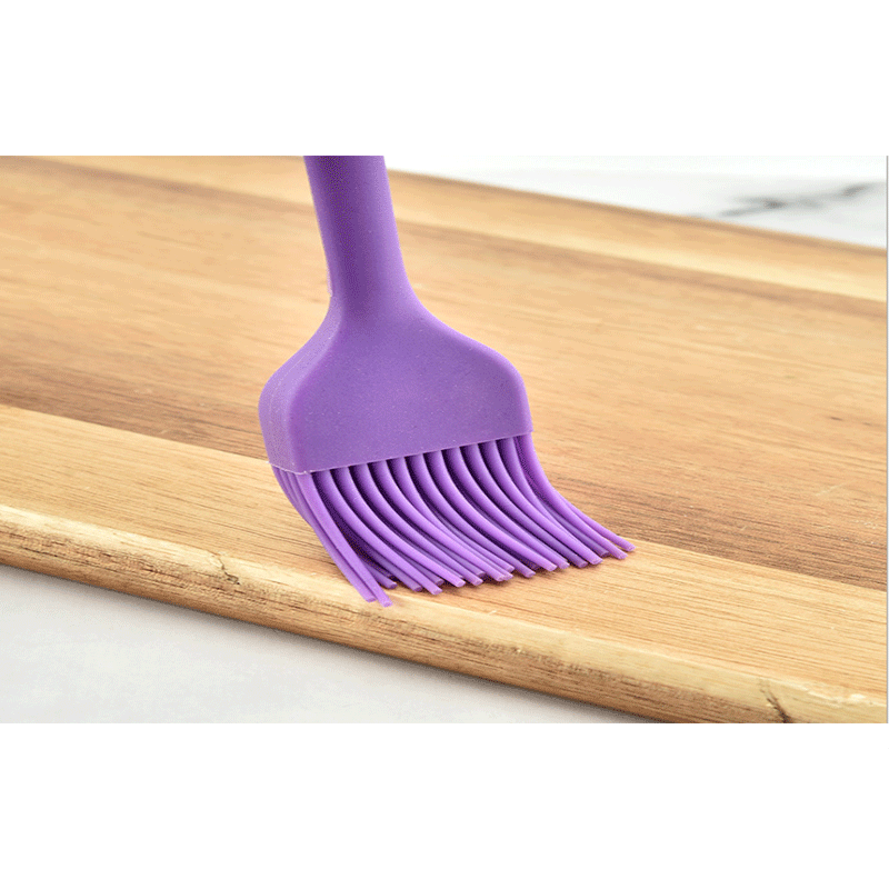 Scuab bia comhtháite Scuab silicone teocht ard resistant Scuab scuab barbeque scuab bácáil uirlis silicone