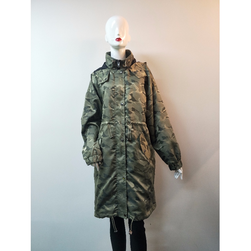 CAMO HOODED LACKIES RACKJ0020