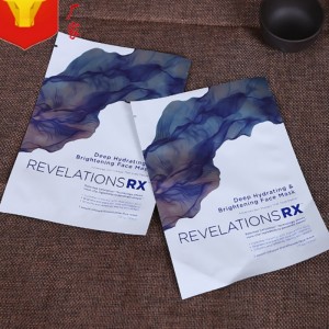 Málaí Práis Aghaidh Miotail Alúmanaim Priontáil Saincheaptha Málaí Pacáistithe / masc cosmaideacha