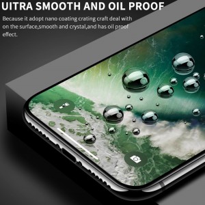 2.5D Silk Clóbhuailte Scáileán Gloine Tempered Priontáilte Do XI / XI MAX 2019