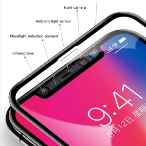 Cosantóir nana-Scáileán 3D Do iPhone XI / XI MAX 2019