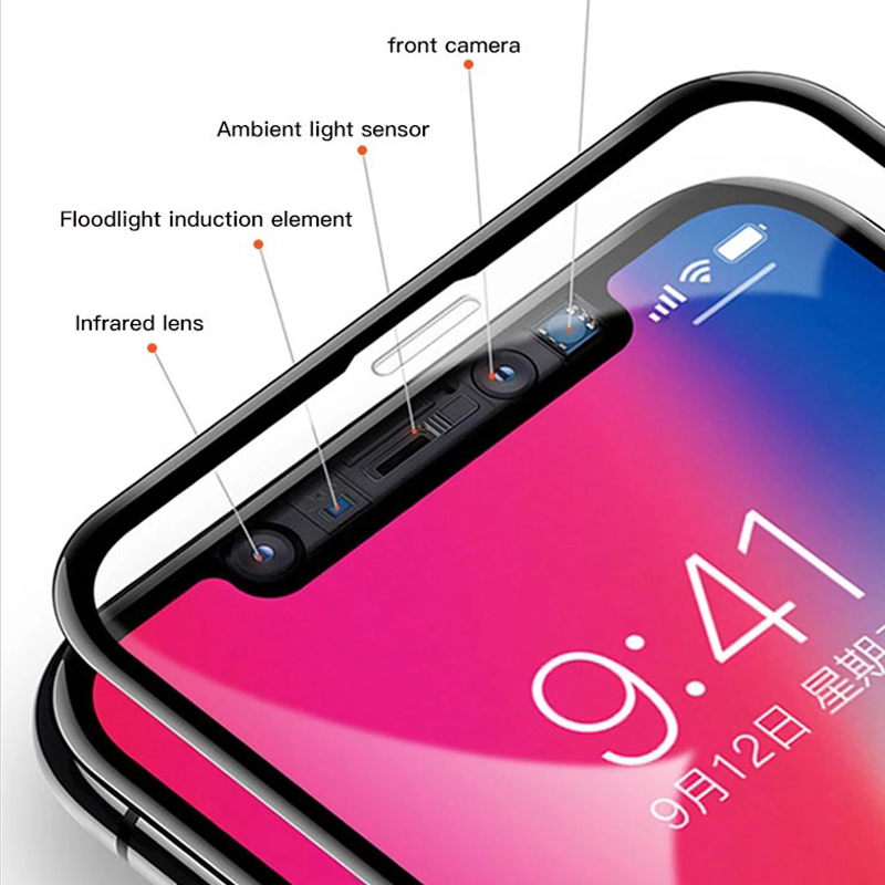 Cosantóir nana-Scáileán 3D Do iPhone XI / XI MAX 2019