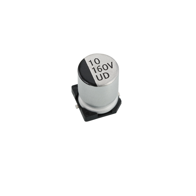 Capacitor leictrealaíoch alúmanaim CDUD SMD