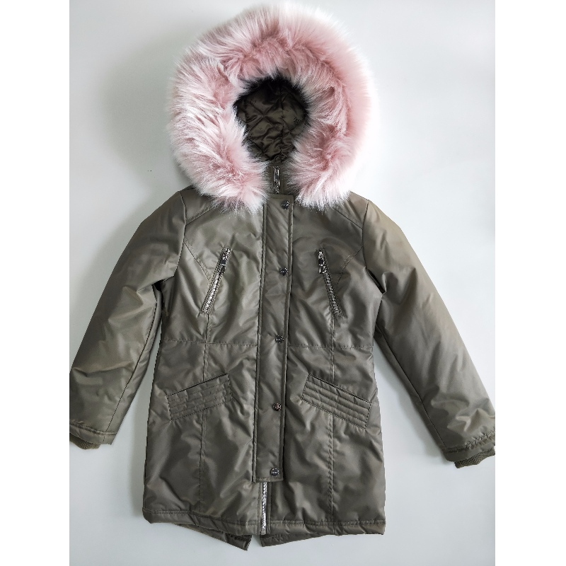 KHAKI LEANAÍ PADDED COAT RLCPC0006