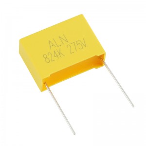 Capacitor Scannán Polapróipiléine Metallized Metallized