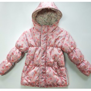 PINK PÁIRTÍ LEANAÍ FLOWER-PRINT PUFFER COAT RLCPC0008N