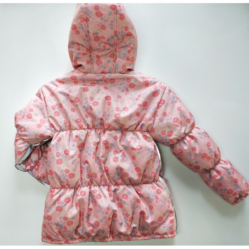 PINK PÁIRTÍ LEANAÍ FLOWER-PRINT PUFFER COAT RLCPC0008N