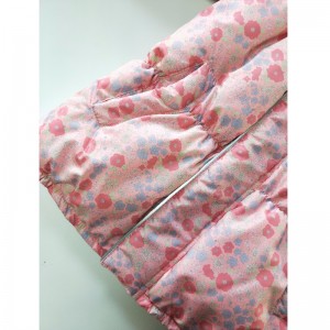 PINK PÁIRTÍ LEANAÍ FLOWER-PRINT PUFFER COAT RLCPC0008N