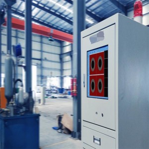 Córas tástála reatha eddy ar líne le haghaidh meaisín líníochta comhcheangailte ECN8002