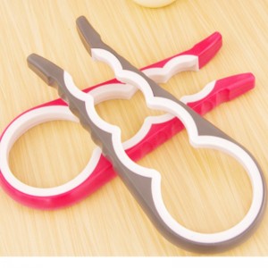 Is féidir le sárscéimhe silicone sábháilteacht oscailte baile ilfheidhmeach buidéal ceithre in aon oscailteoir oscailt oscailte frith-sciála agus caipín buidéal