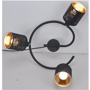 féach solas 3LT le scáth fabraice gearrtha léasair