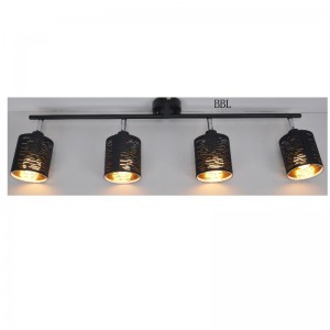 féach solas-4LT le scáth fabraice gearrtha léasair