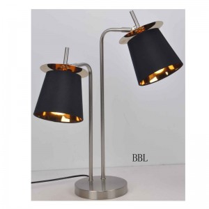 Lampa tábla le scáth fabraice, agus bileog maisiúcháin