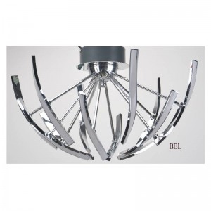 Lampa uasteorainn faoi stiúir le stiall alúmanaim