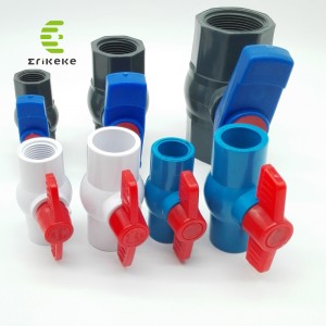 An comhla liathróid ardbhrú 2 orlach le haghaidh uisce