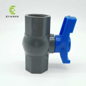 Na comhlaí liathróid 3-bhealach Ardbhrú le barbs 1/8 orlach