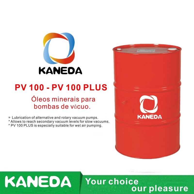 KANEDA PV 100 - PV 100 PLUS Óleos minerais para bombas de vácuo.