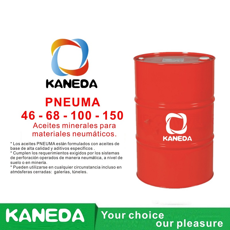 KANEDA PNEUMA 46 - 68 - 100 - 150 Aceites mianraí paraisiales neumáticos.