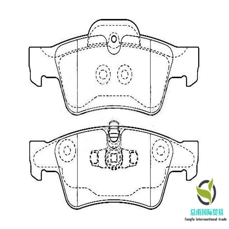 Pads coscáin (OE: 004 420 52 20, OE: A0044205220)