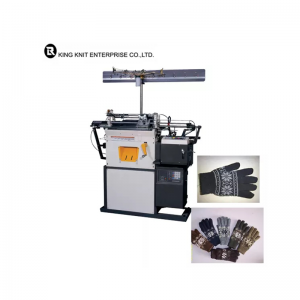 Monaróir Monarcha aschur mórdhíola ard a dhéanamh lámhainní lámhainní saothair gan uaim cniotála meaisín ríomhairithe