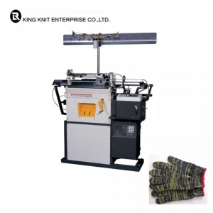 Monaróir iomlán uathoibríoch ardchaighdeáin 7G 10G 13G abhras mórdhíola cadáis chun lámhainní meaisín glove a oibriú